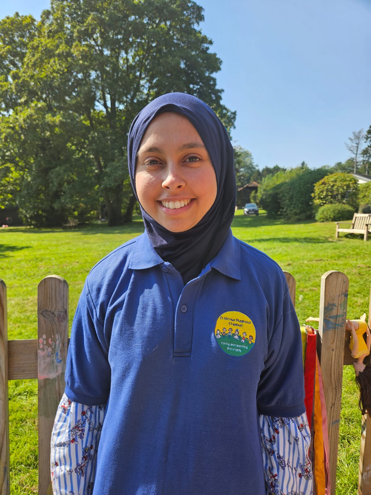 Aamina, Early Years Educator (NVQ Level 3, part-time)